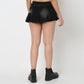 Solid Denim Skirt