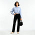 Cotton Oversize Sweatshirt With Front Zipper
