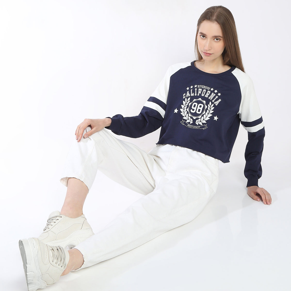 Regular Fit Print Sweat Tees