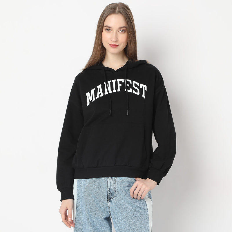 Oversize Printed Sweat Tee