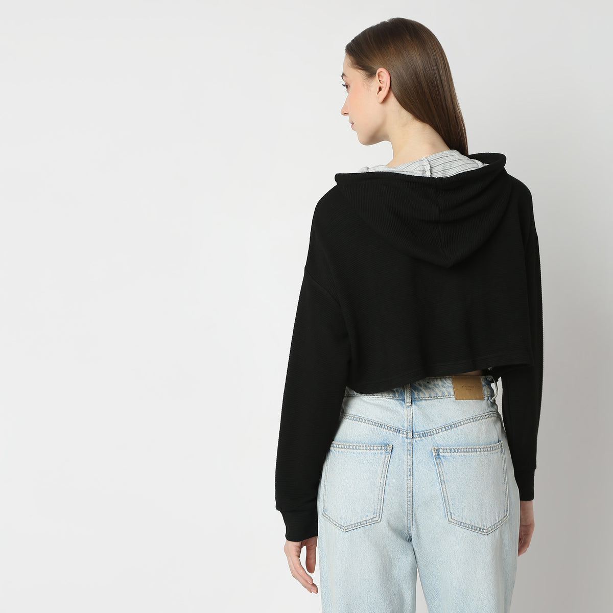 Oversize Cropped Sweat Tees