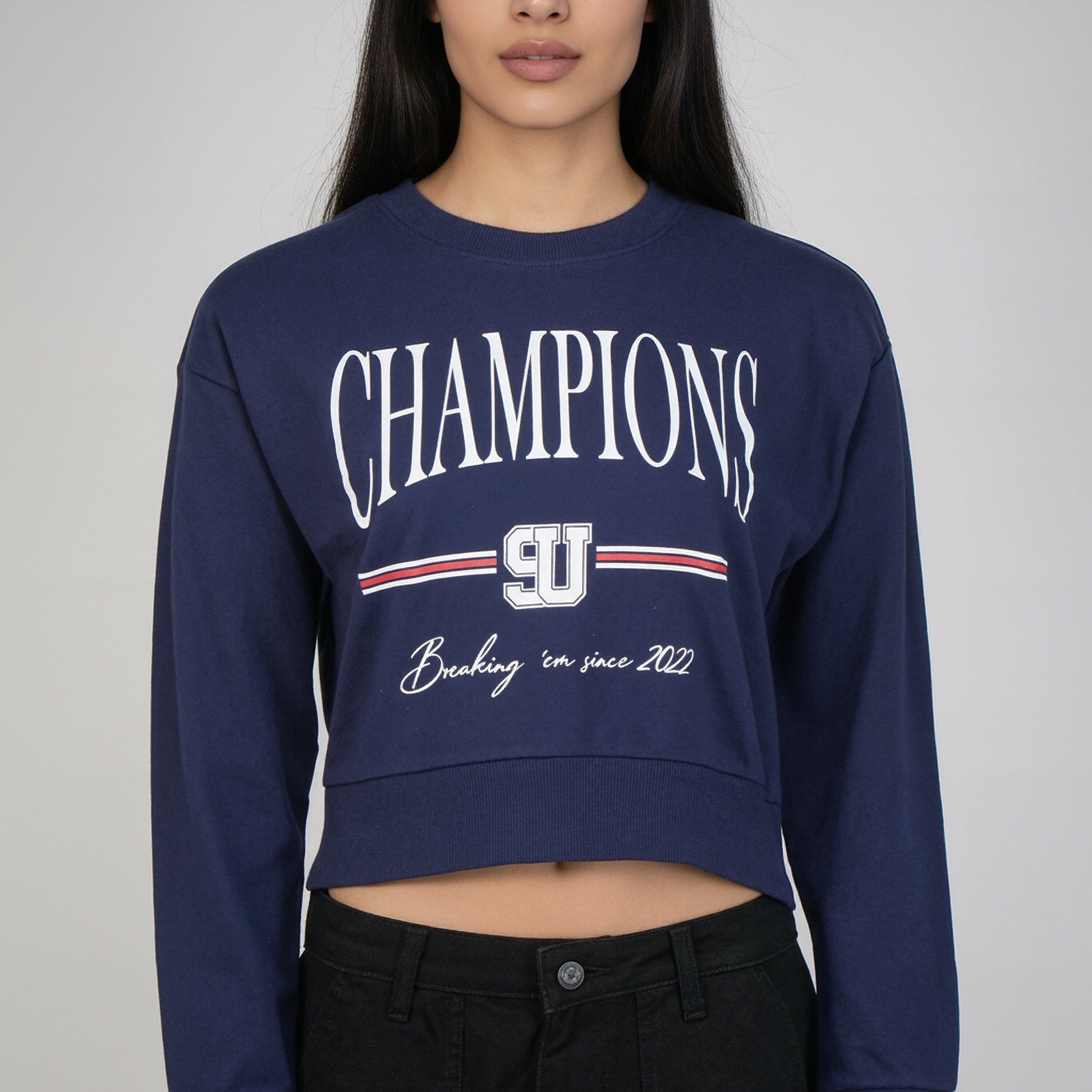 Oversize Cotton Graphic Sweat Tee