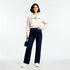 Graphic Cropped Boxy Sweat Tee