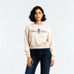 Graphic Cropped Boxy Sweat Tee