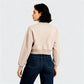 Graphic Cropped Boxy Sweat Tee