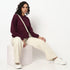Buy Women Oversize Graphic Full Sleeve Sweat Tee  - Style Union