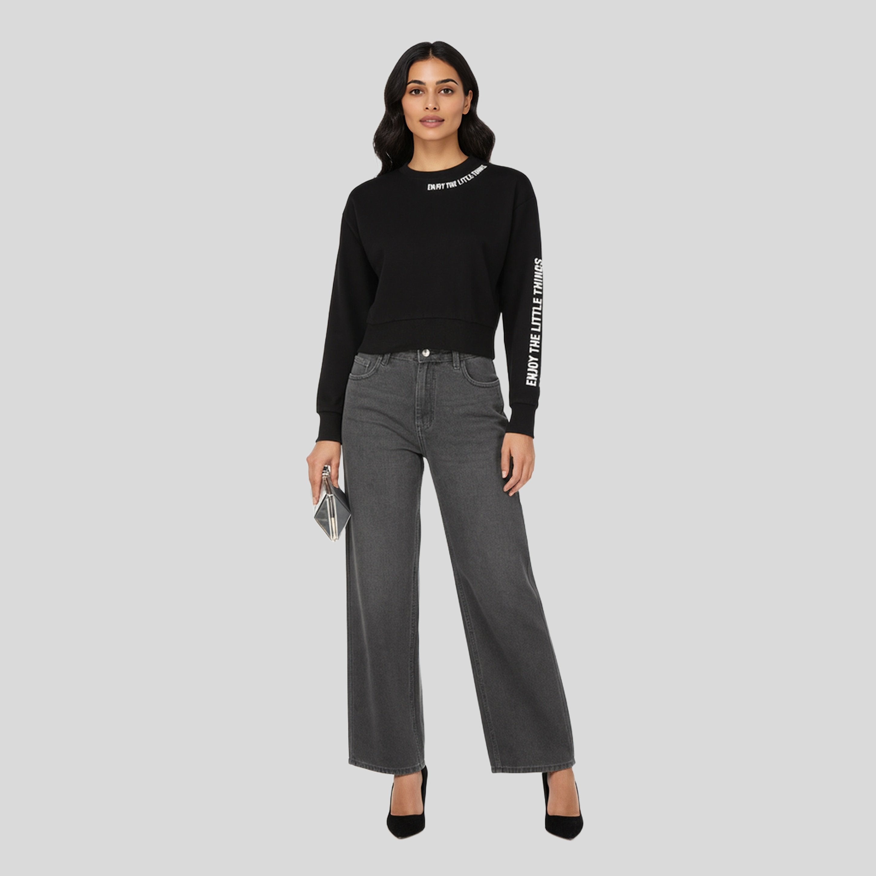 Cotton Graphic Sweat Tee