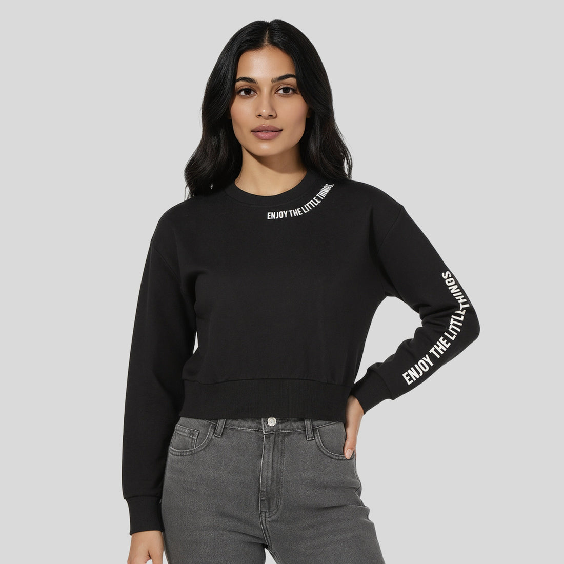 Cotton Graphic Sweat Tee