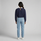 Cotton Graphic Shirt Collar Oversized Sweat Tee
