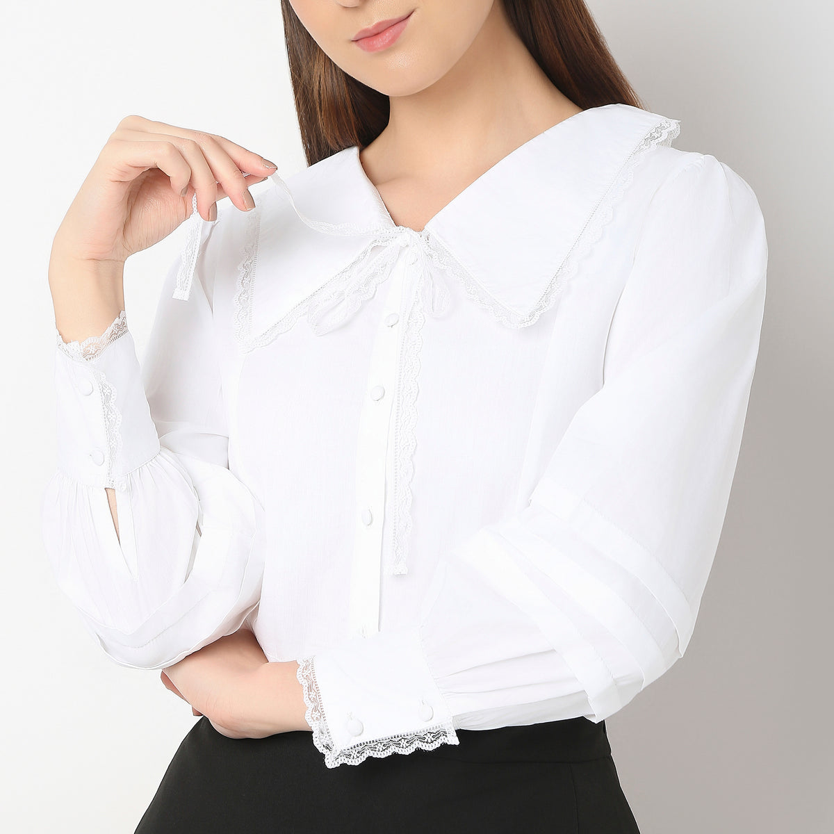 Regular Fit Solid Top