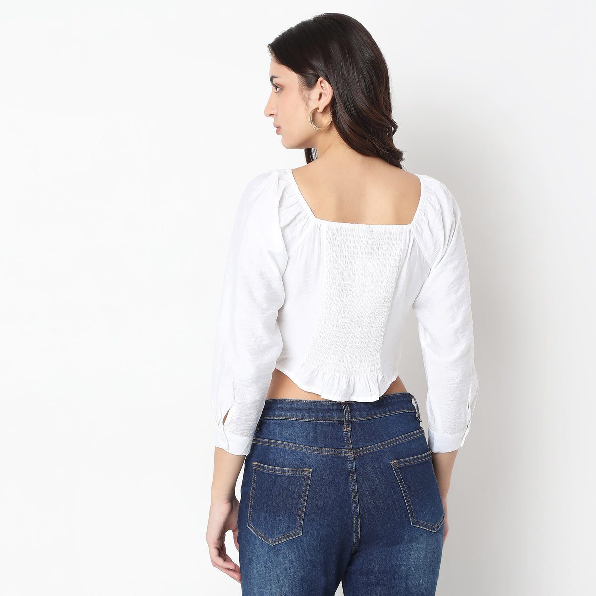 Regular Fit Solid Top