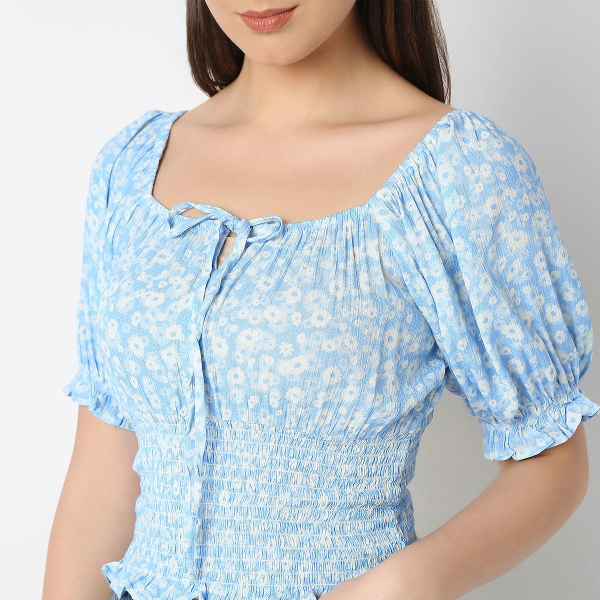 Regular Fit Printed Top