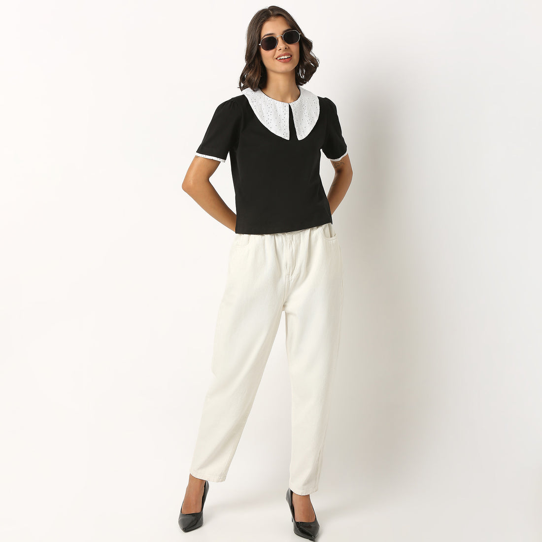 Polyester Elastane Crop Top