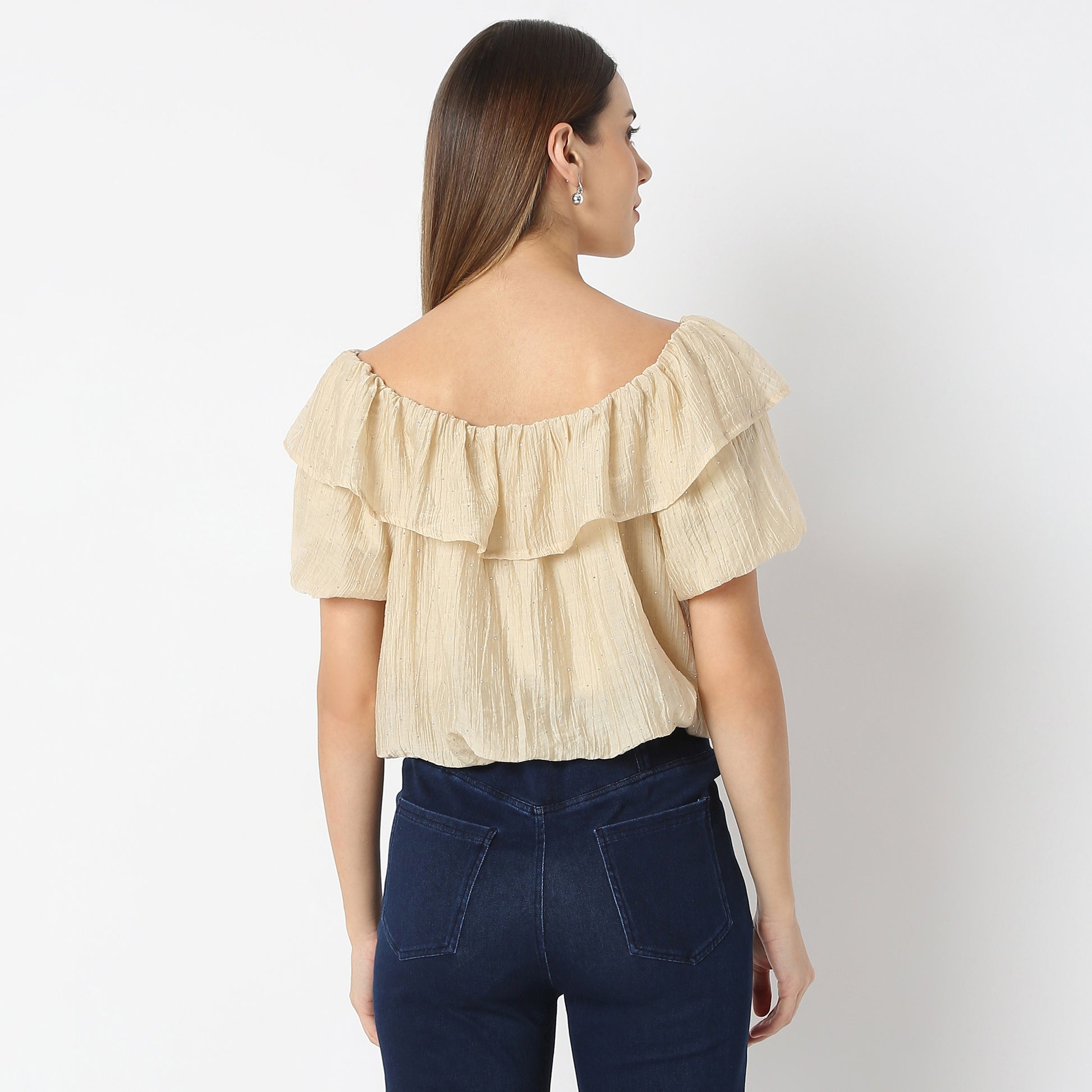 Boat Neck Short Sleeve Betty Top