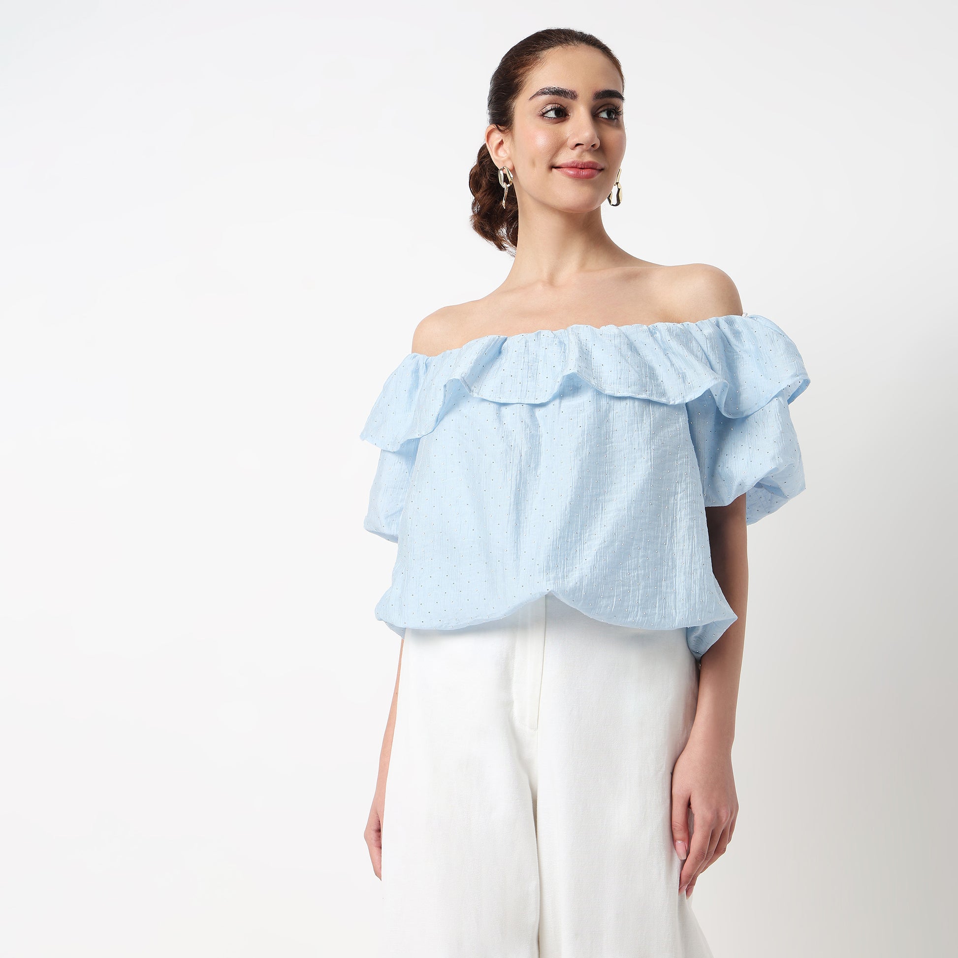 Boat Neck Short Sleeve Betty Top