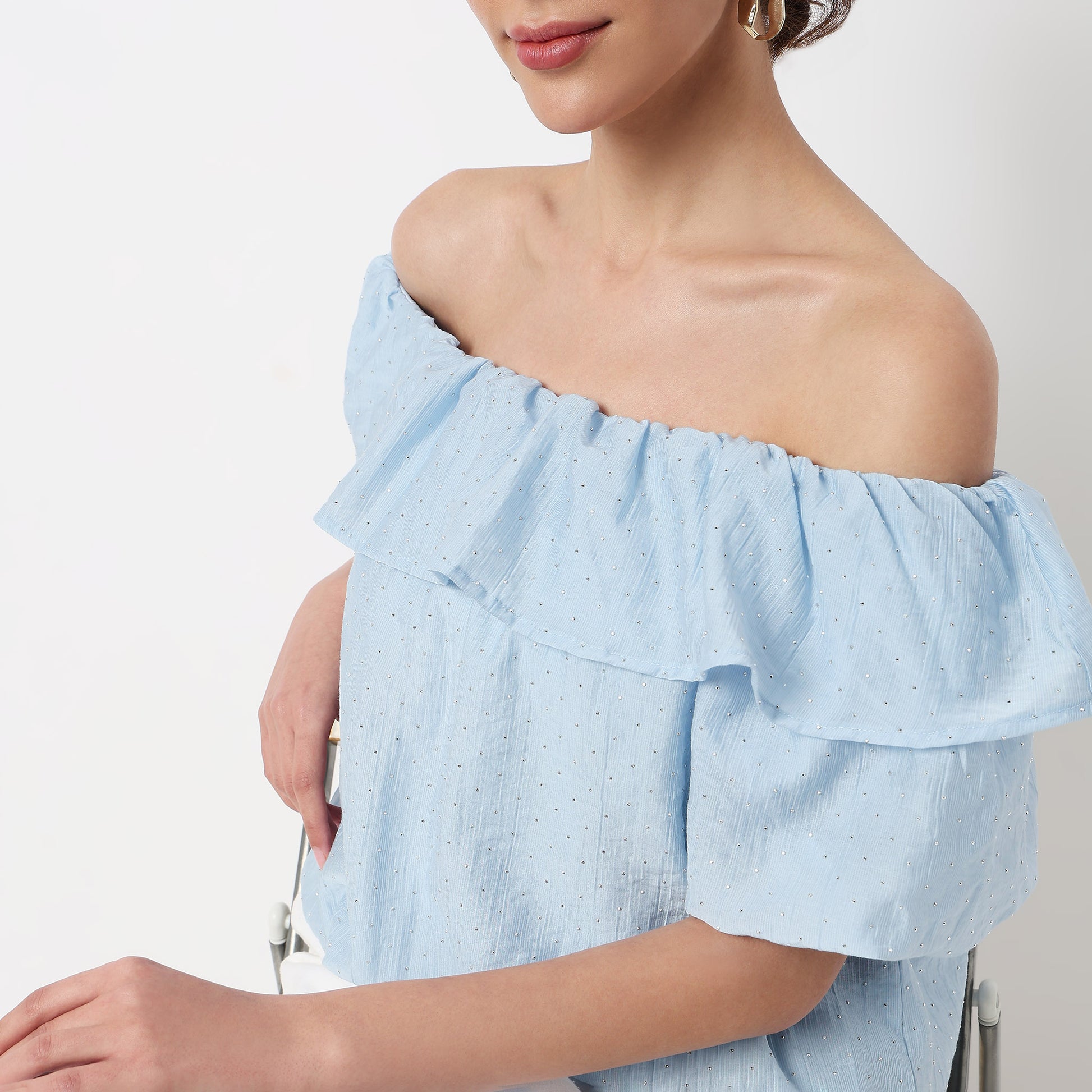 Boat Neck Short Sleeve Betty Top