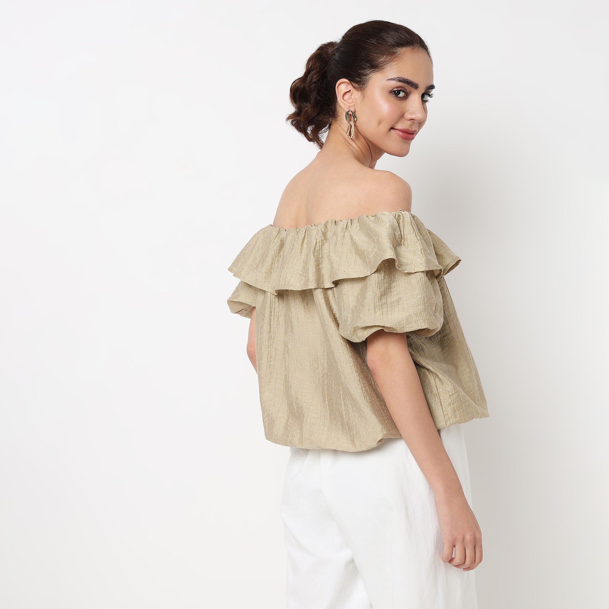 Boat Neck Short Sleeve Betty Top