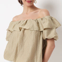 Boat Neck Short Sleeve Betty Top