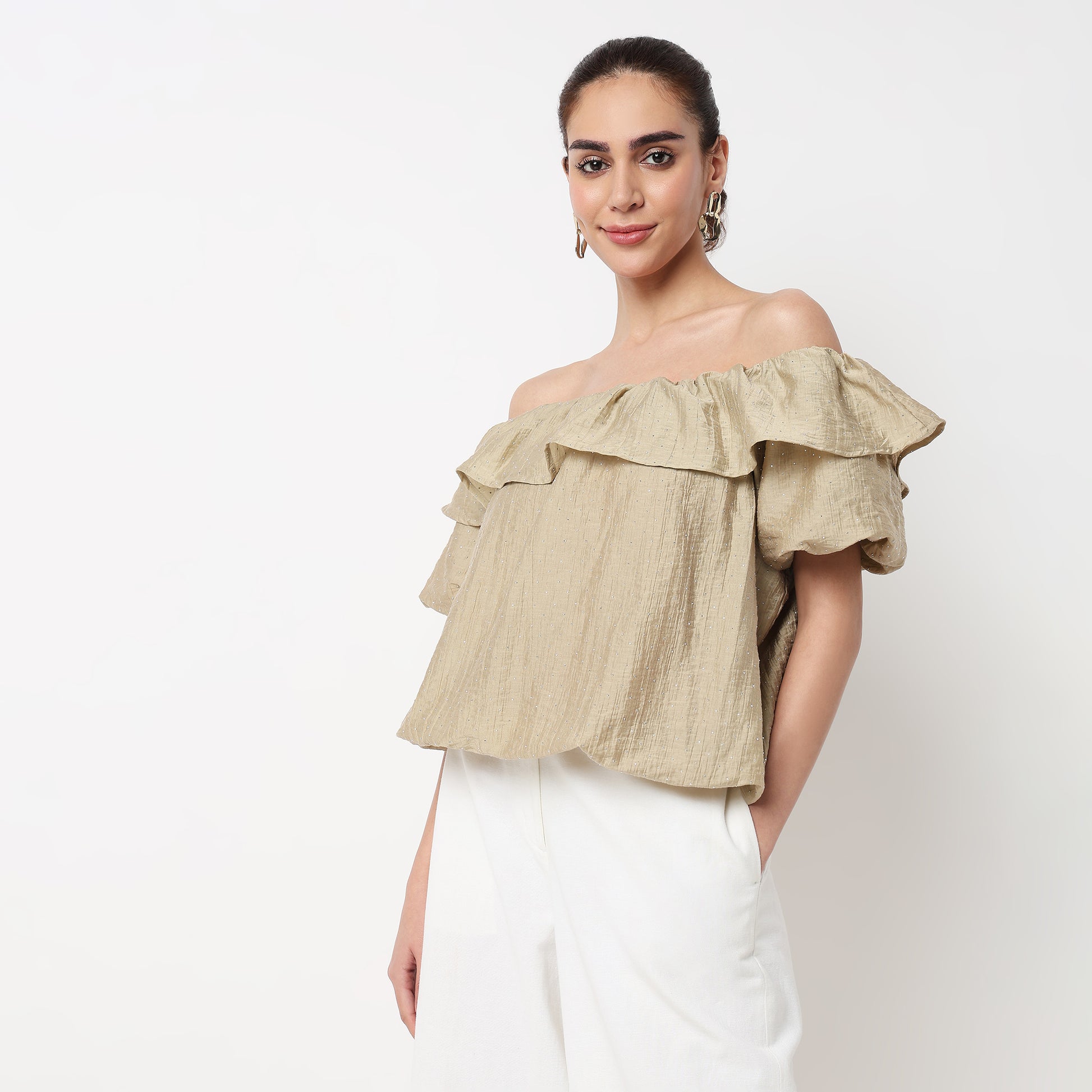 Boat Neck Short Sleeve Betty Top