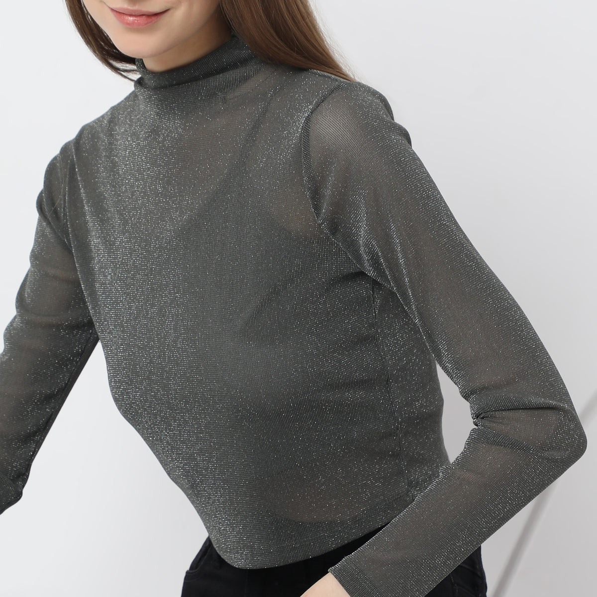 Slim Fit Betty Full Sleeve Party Top