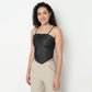 Cotton Fabric Crop Top