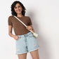 Knitted Betty Short Sleeve Top