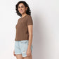 Knitted Betty Short Sleeve Top