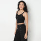 Buy Women Slim Fit Solid Sleeveless Top  - Style Union