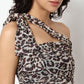 Buy Women Slim Fit Animal Print Sleeveless Top  - Style Union