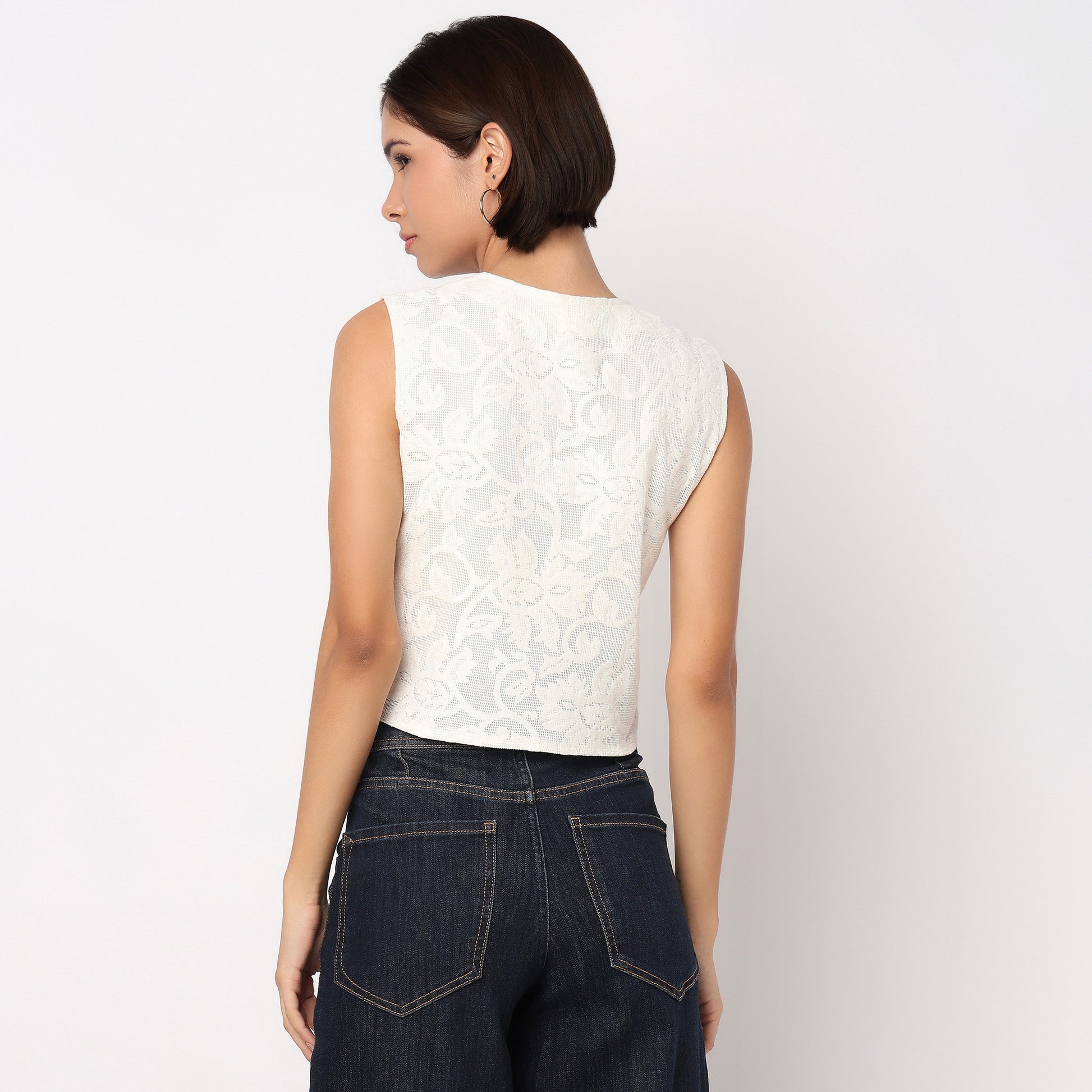 V-Neck Floral Betty Top