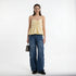 Cotton Slim Fit Crop Top