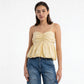 Cotton Slim Fit Crop Top