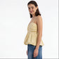 Cotton Slim Fit Crop Top
