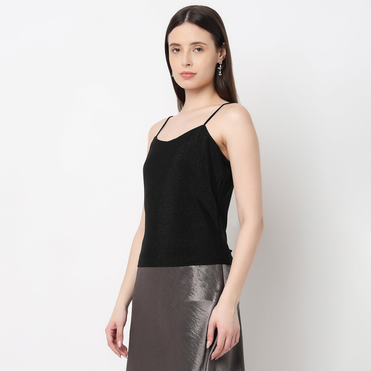 Embeliished Strappy Top