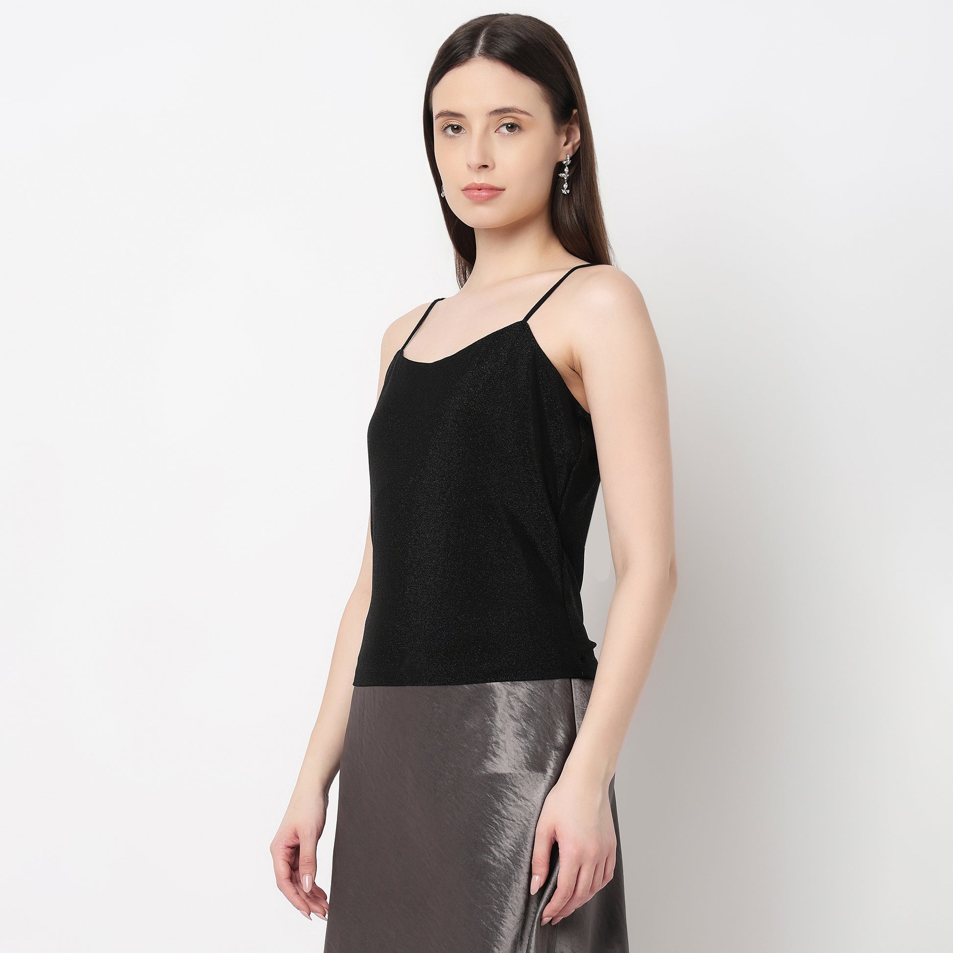 Embeliished Strappy Top