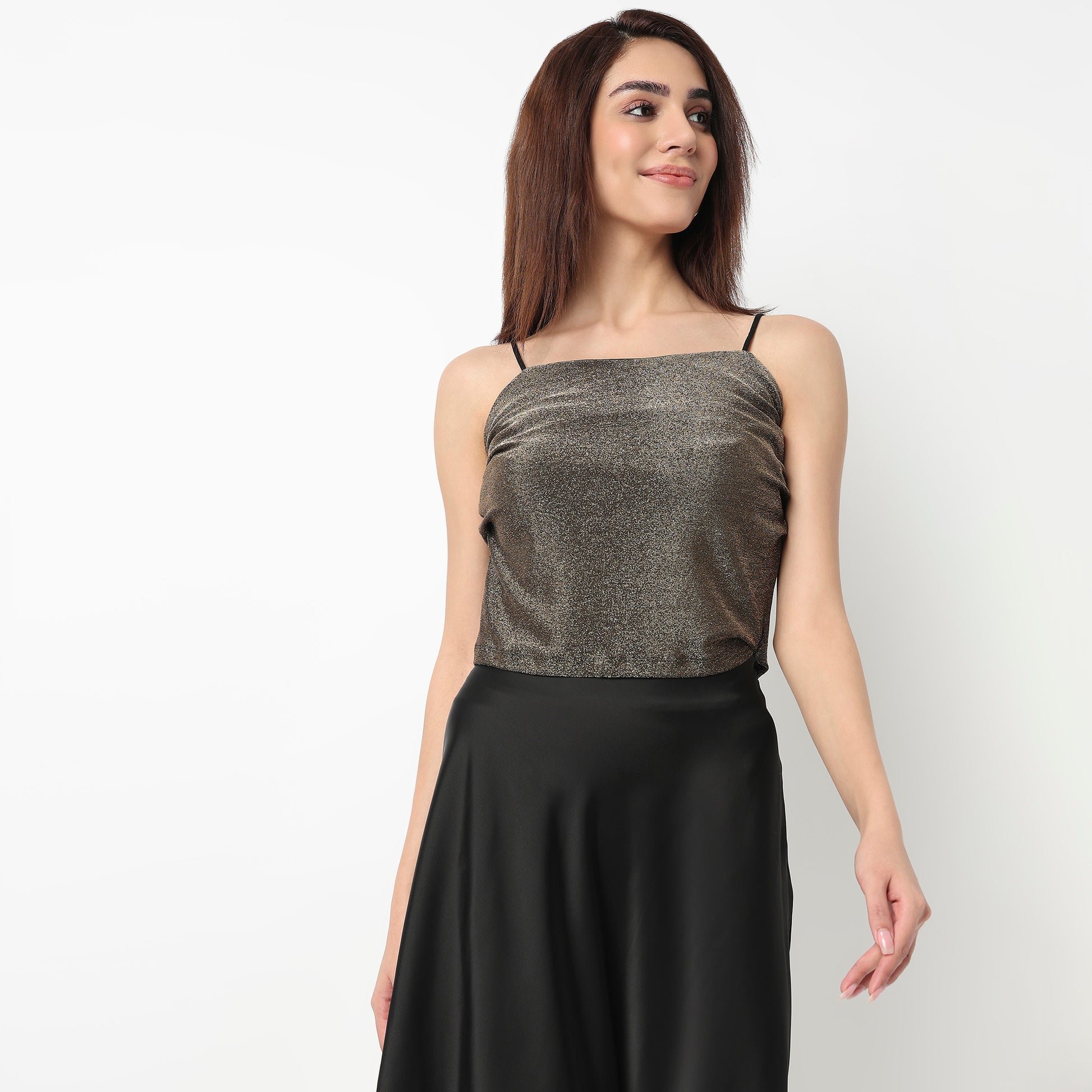 Embeliished Strappy Top