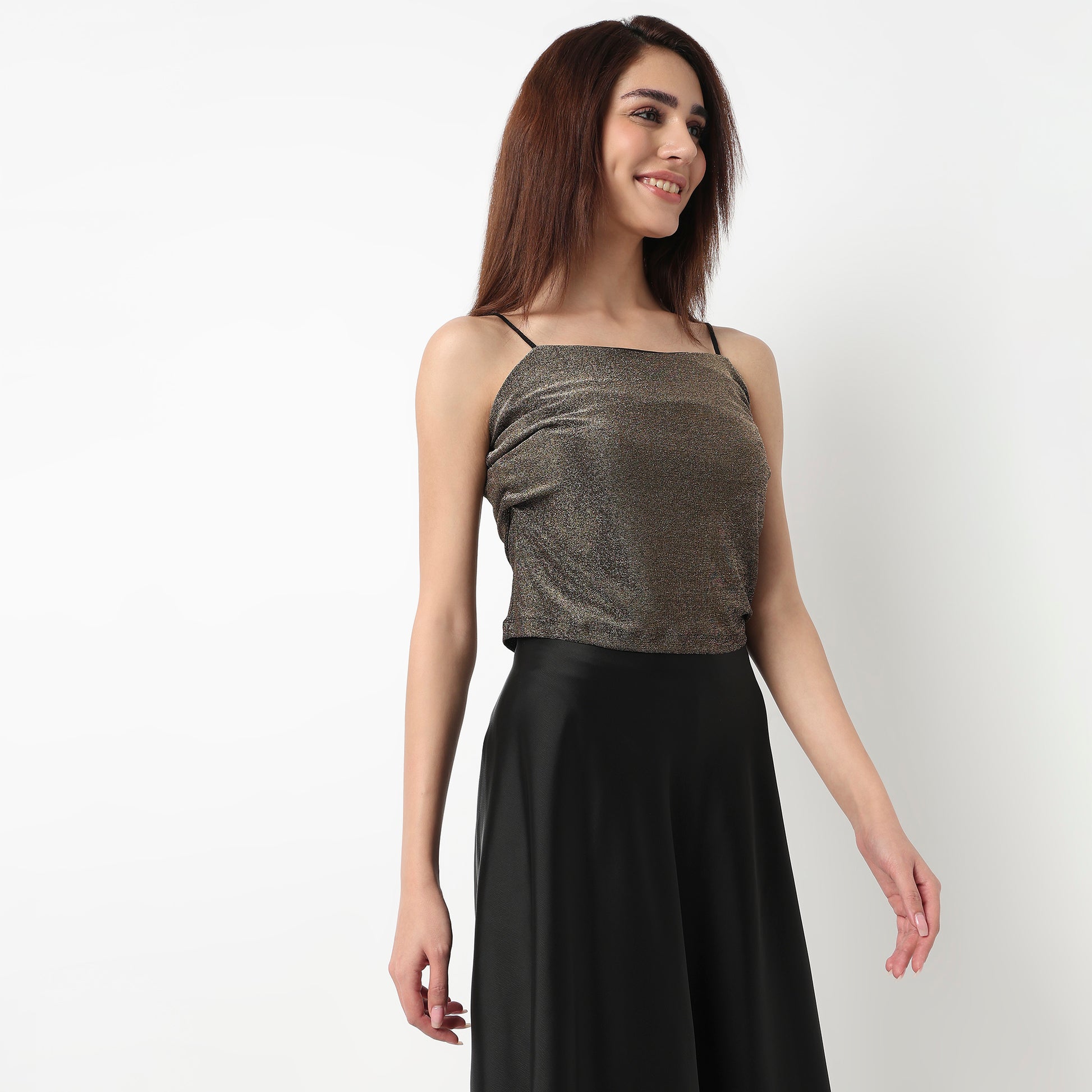 Embeliished Strappy Top