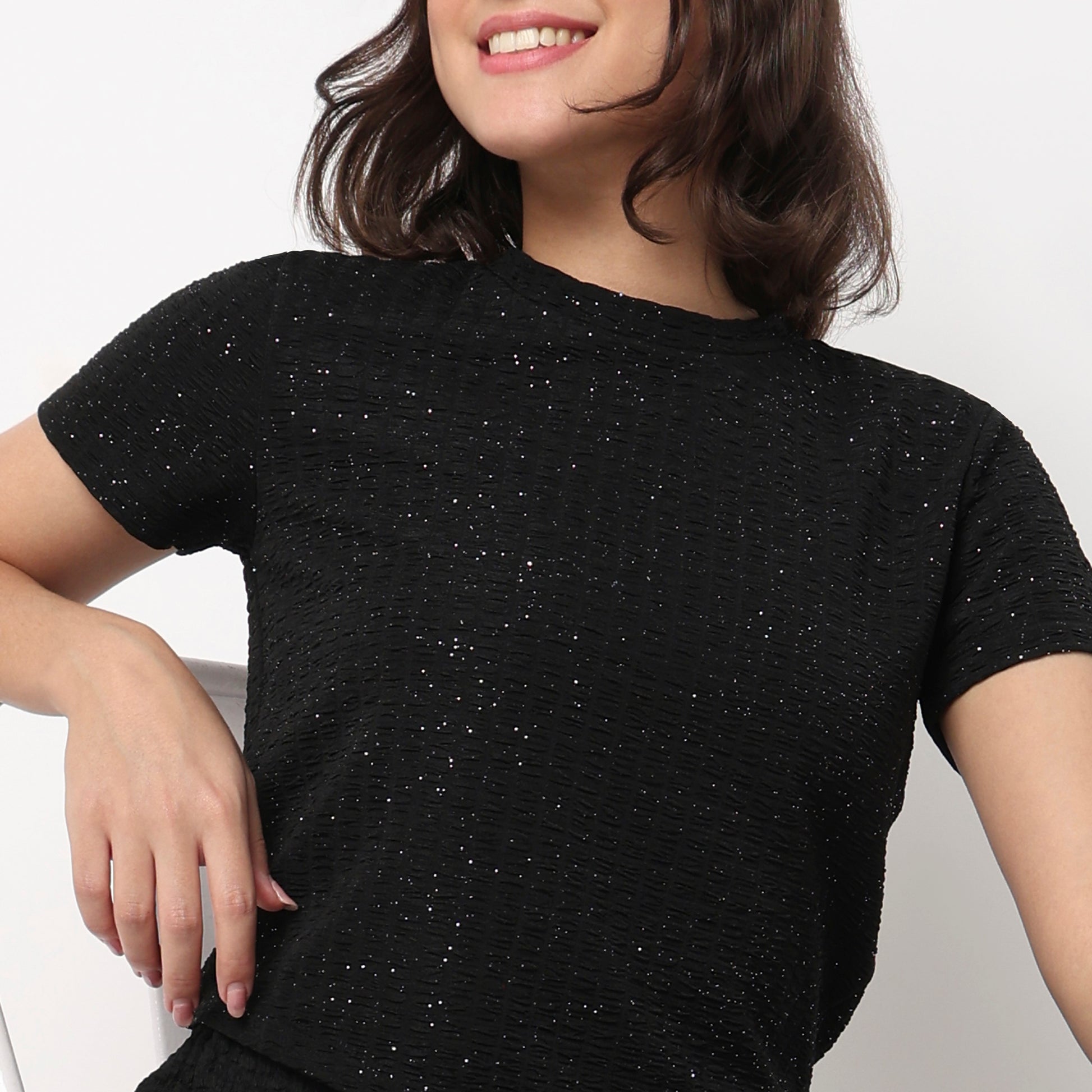 Structured Betty Crop Top