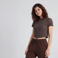 Structured Betty Crop Top