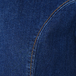 Denim Wiastcoat Look Top