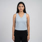 V-Neck Slim Fit Crop Top