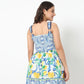 Cotton Tropical Cropped Betty Top