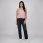 Cotton Slim Fit Sleeveless Top