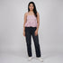 Cotton Slim Fit Sleeveless Top