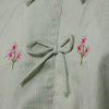 Cotton Embroidered Cropped Top