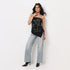 Embellished Off Shoulder Slim Top