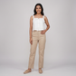 Cotton Solid Sleeveless Top 