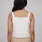 Cotton Solid Sleeveless Top 