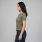 Solid Slim Fit Cropped Top
