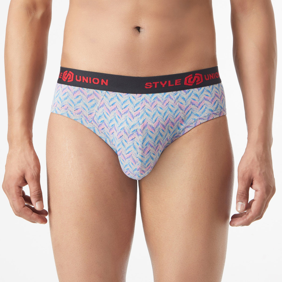 Men Wearing Cotton Assorted Mens Brief